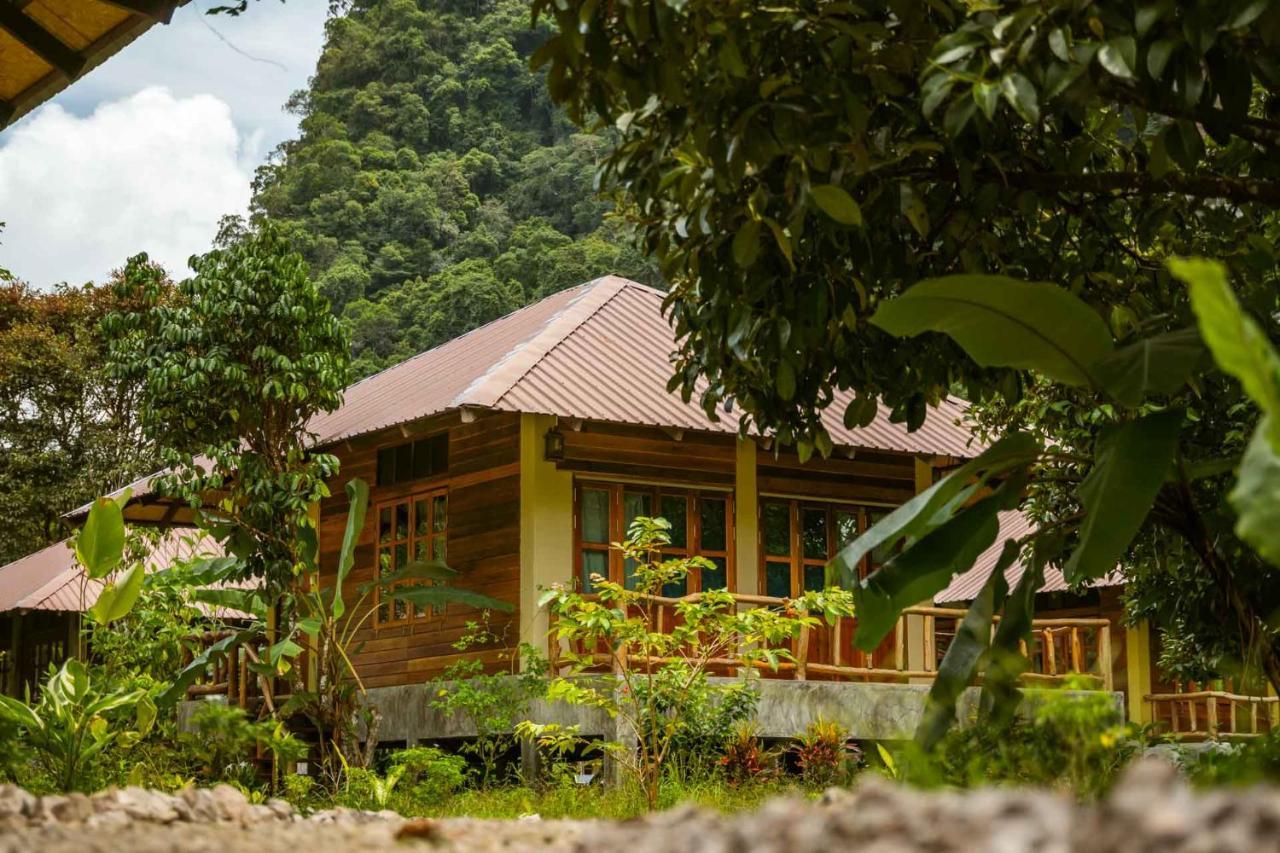 Monkey Mansion - Jungalows & Tours Khao Sok National Park Exterior foto