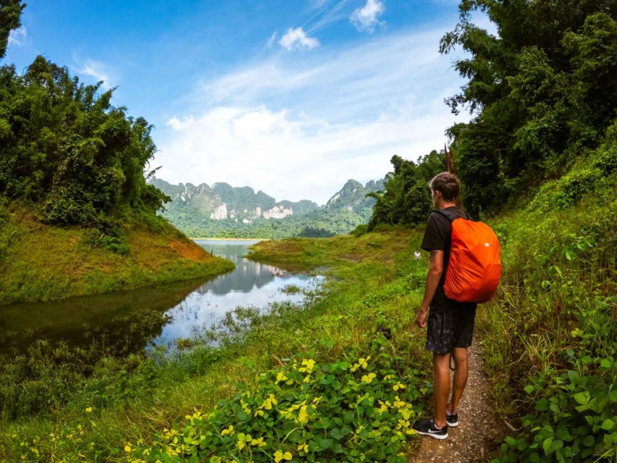 Monkey Mansion - Jungalows & Tours Khao Sok National Park Exterior foto